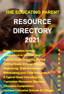 Free download a quick guide to getting started with homeschooling and unschooling by Beverley Paine The Educating Parent in this excellent Resource Directory 
